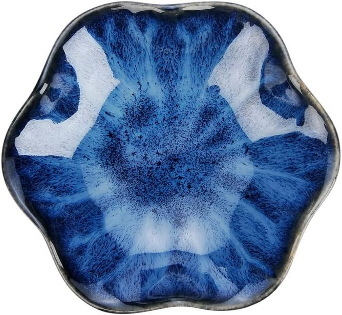 Lotus Leaf Shape Decorative Ring Tray, Small Key Bowl, Ceramic Trinket Tray Jewelry Dish Organizi... | Amazon (US)