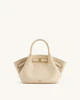 Hana Mini Faux Suede Tote Bag - Off White | JW PEI US