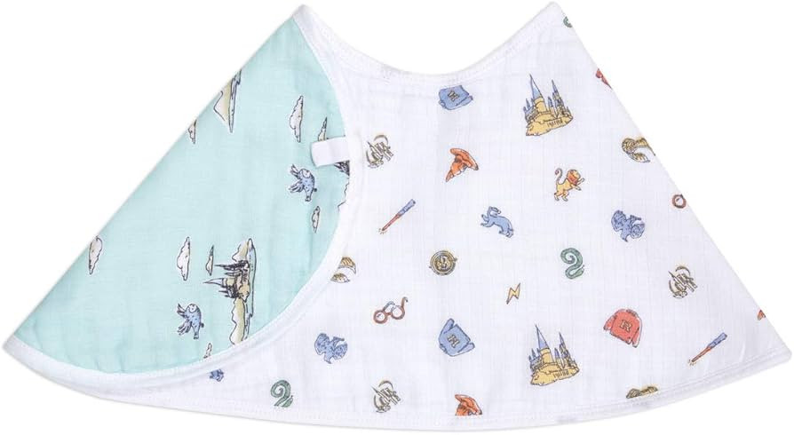 aden + anais Burpy Bib; 100% Cotton Muslin; Soft Absorbent 4 Layers; Multi-Use Burp Cloth and Bib... | Amazon (US)