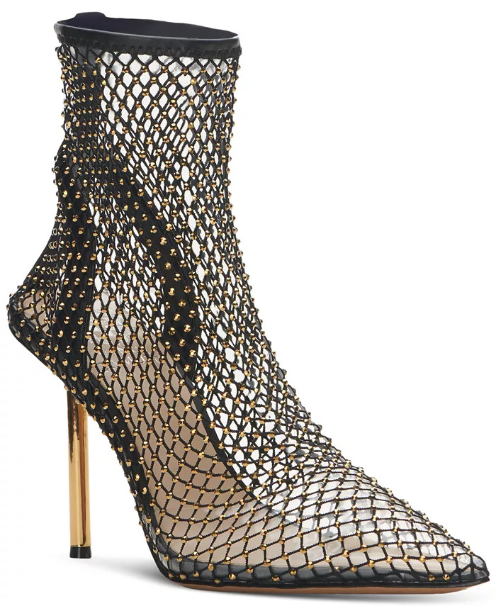 Vince Camuto Women's Kiskia Rhinestone Mesh Booties & Reviews - Booties - Shoes - Macy's | Macys (US)