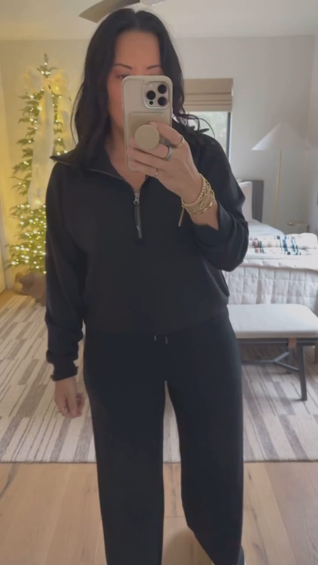 Wearing a size large in this set. It’s seriously the most comfortable set to travel in and still look put together. 



#LTKMidsize #LTKootd #LTKgrwm