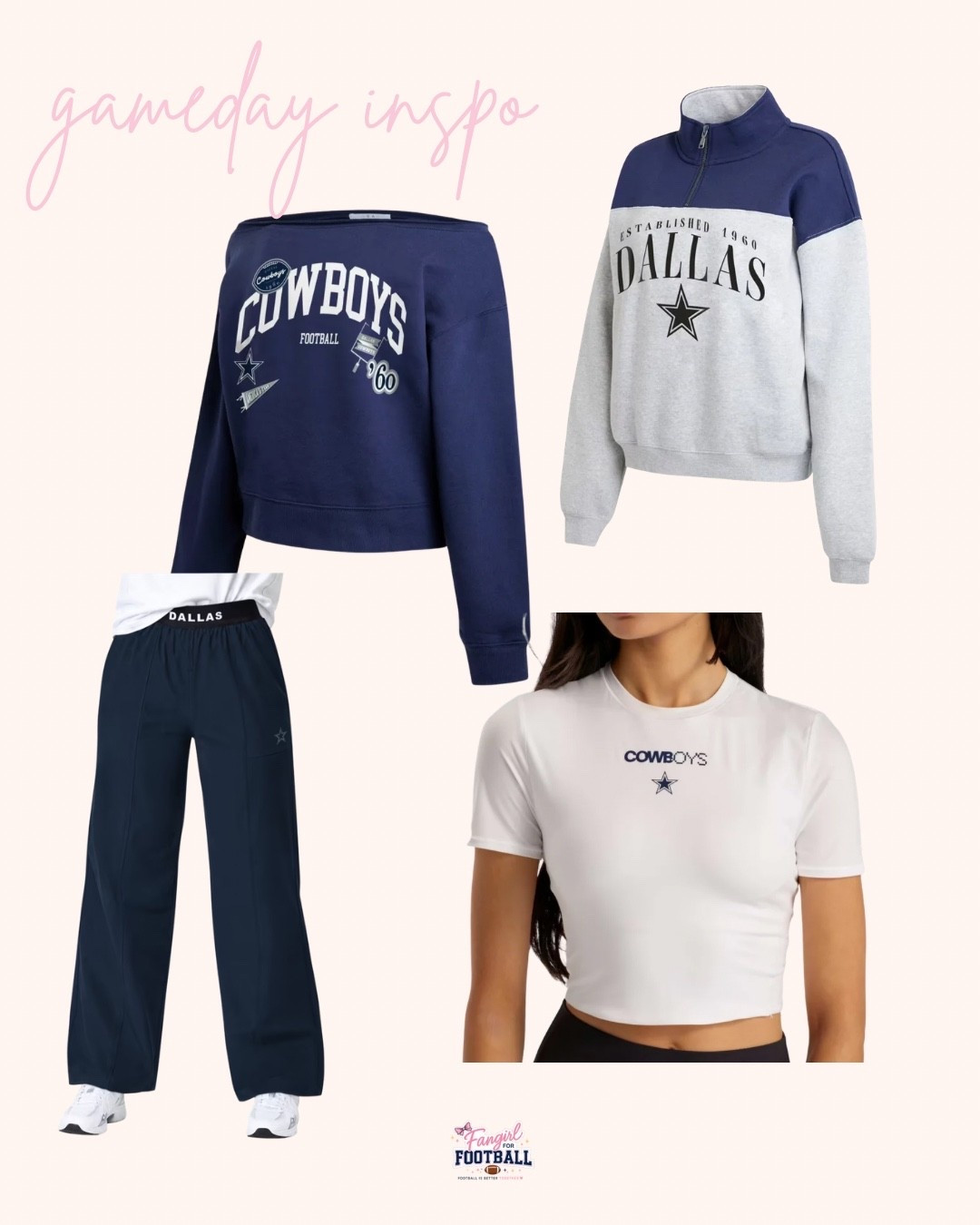 Dallas Cowboys Apparel

#LTKSeasonal #LTKActive #LTKSaleAlert