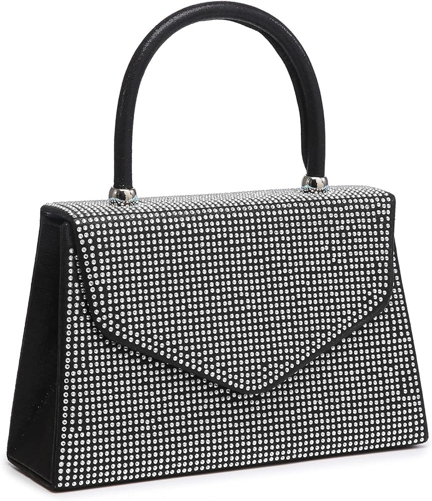 Dasein Women's Evening Bag Party Clutches Wedding Purses Cocktail Prom Handbags with Frosted Glit... | Amazon (US)