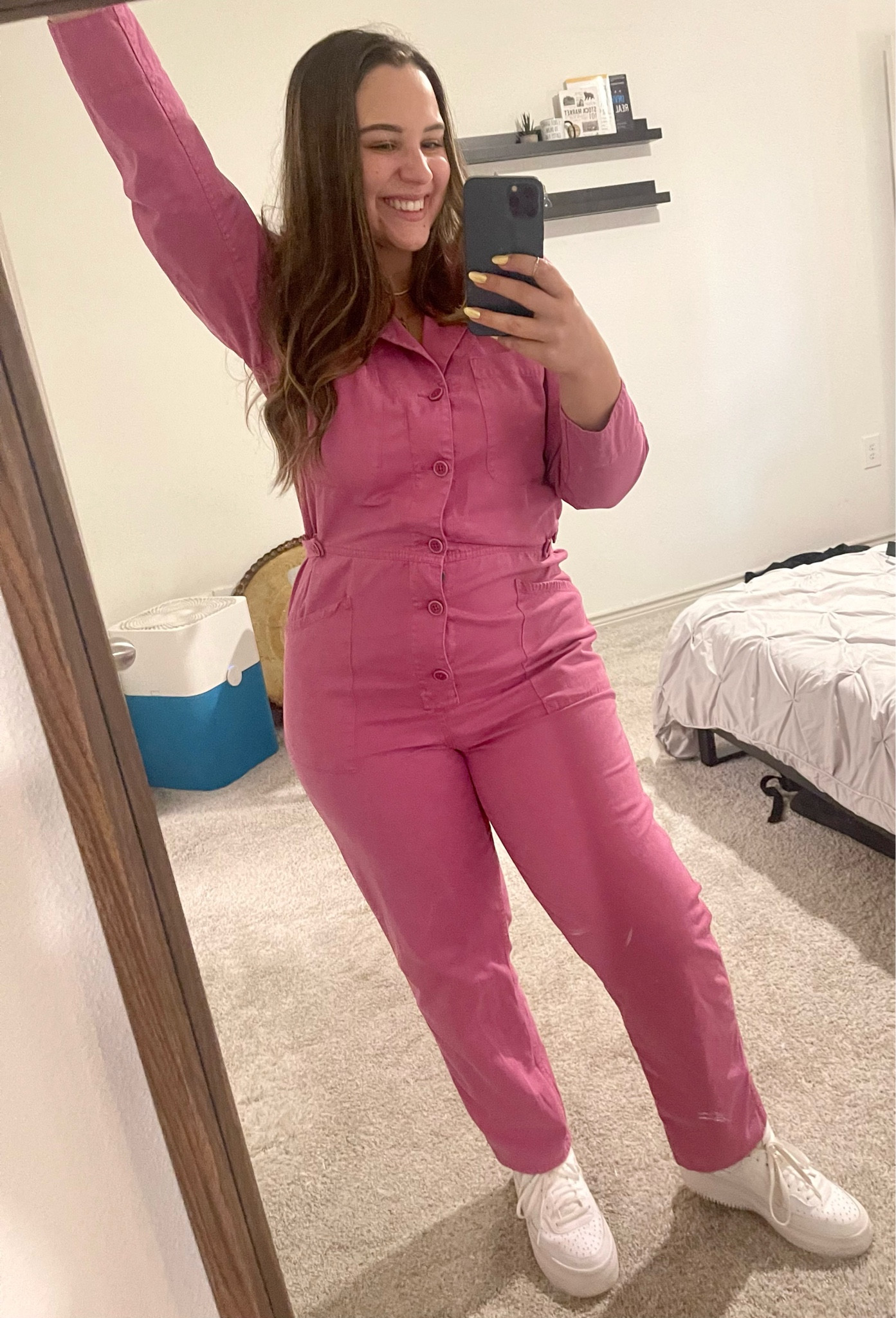 Such a FUN and bright jumpsuit! It’s giving Barbie 🩷🩷🩷

Midsize style, midsize inspo, midsize fashion, midsize haul, barbiecore, Barbie aesthetic 

#LTKfindsunder50 #LTKfindsunder100 #LTKmidsize