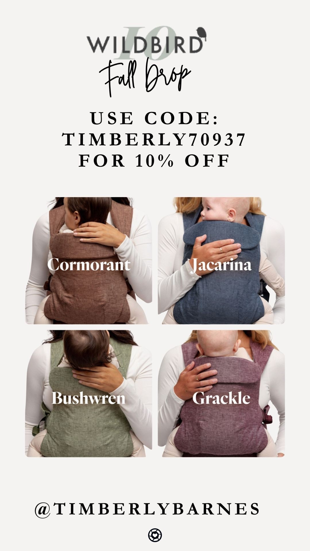 Wildbird just dropped their fall collection 🤎 

This is one of my favorite baby carriers! It’s so comfortable for both mama + baby, keeps little ones in a healthy hip position, and saves my back during long days of carrying. If you haven’t tried one yet, you’re truly missing out!

✨ Shop my carrier + the new drop here 

#LTKKids #LTKBaby