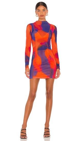 Amethyst Mini Dress in Candy Ombre | Revolve Clothing (Global)