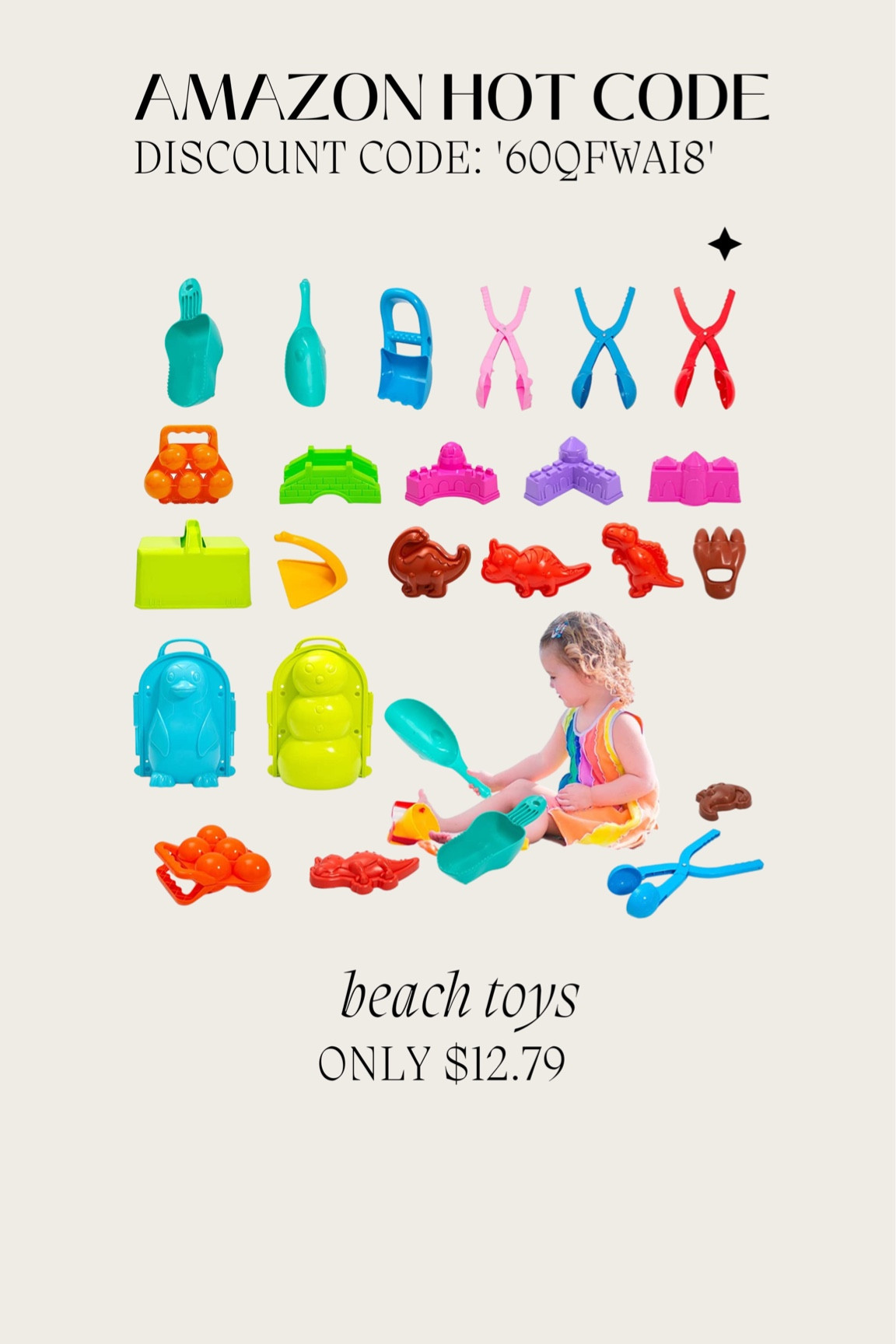 Discount on sale beach toys