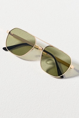 Eyeking Slim Aviator Sunglasses | Anthropologie (US)