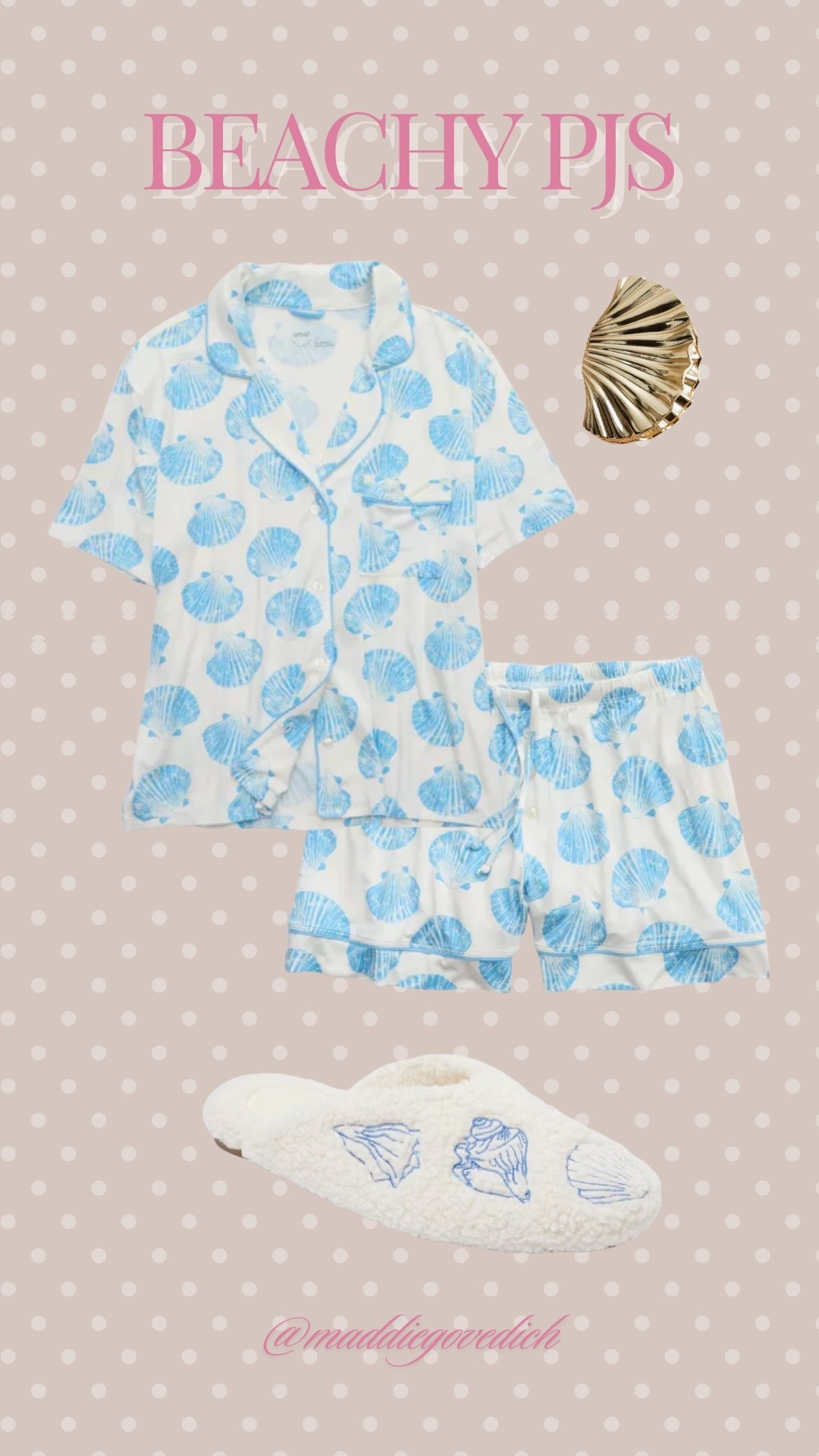 Beachy pjs🌸🩵 @Aerie 

#LTKTravel #LTKSeasonal #LTKootd