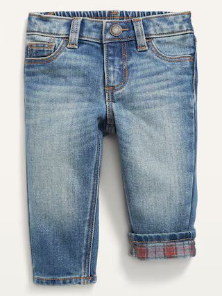 Unisex Built-In Warm Straight Jeans for Baby | Old Navy (US)