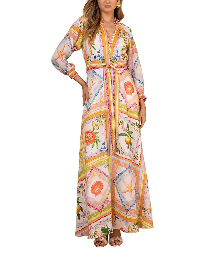 Hale Bob Lakelynn Linen Maxi Dress | Bloomingdale's (US)