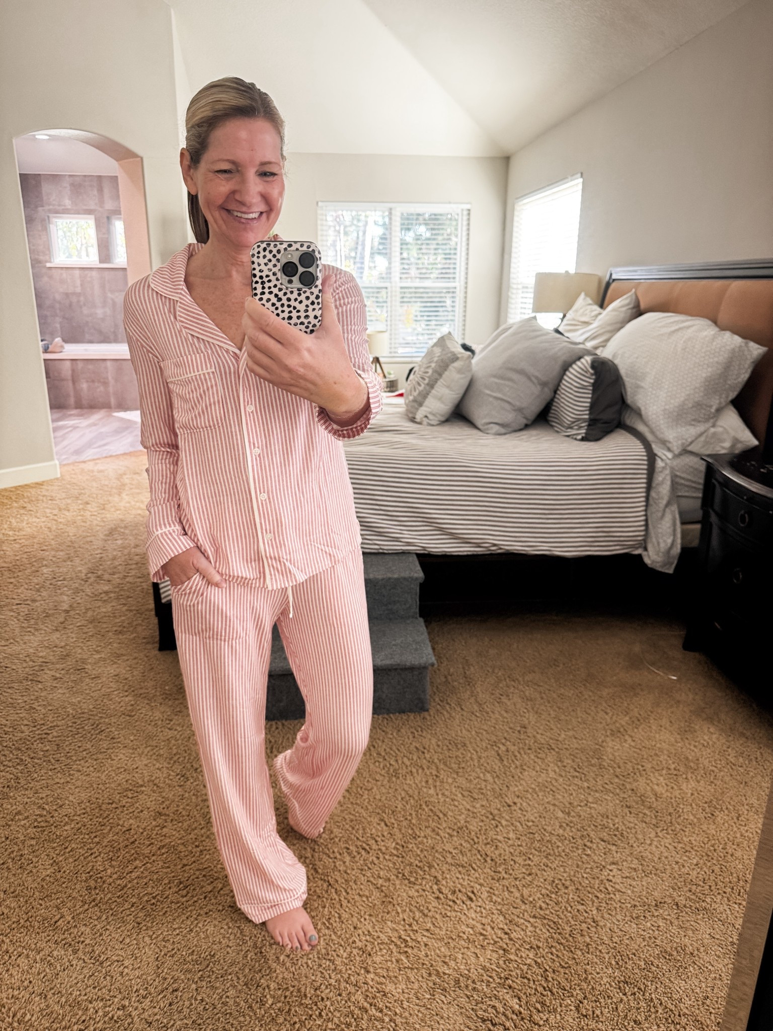 These red and white striped pajama sets from Auden are selling fast and on sale only through tonight. My daughter and I grabbed these to twin Christmas morning. They are incredibly soft and lightweight. 

#LTKCyberWeek #LTKHoliday #LTKGiftGuide