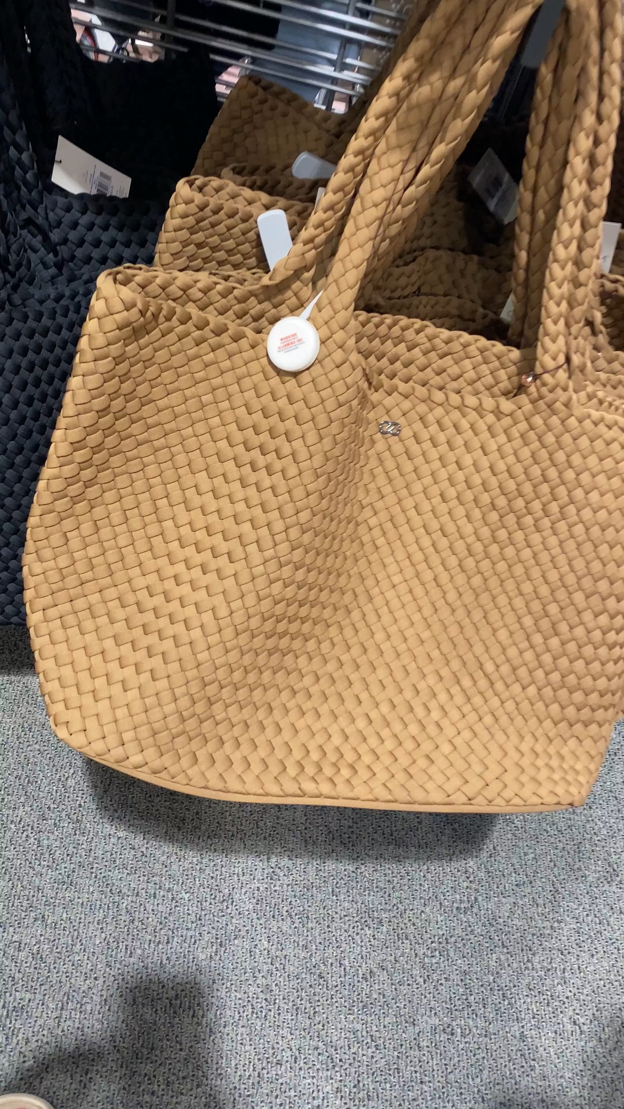 Woven tote bag. Neoprene woven tote bag looks similar to designer. Summer tote bag. Vacation bag. Travel bag. 
Feels nice quality  

#LTKtravel #LTKitbag #LTKunder100