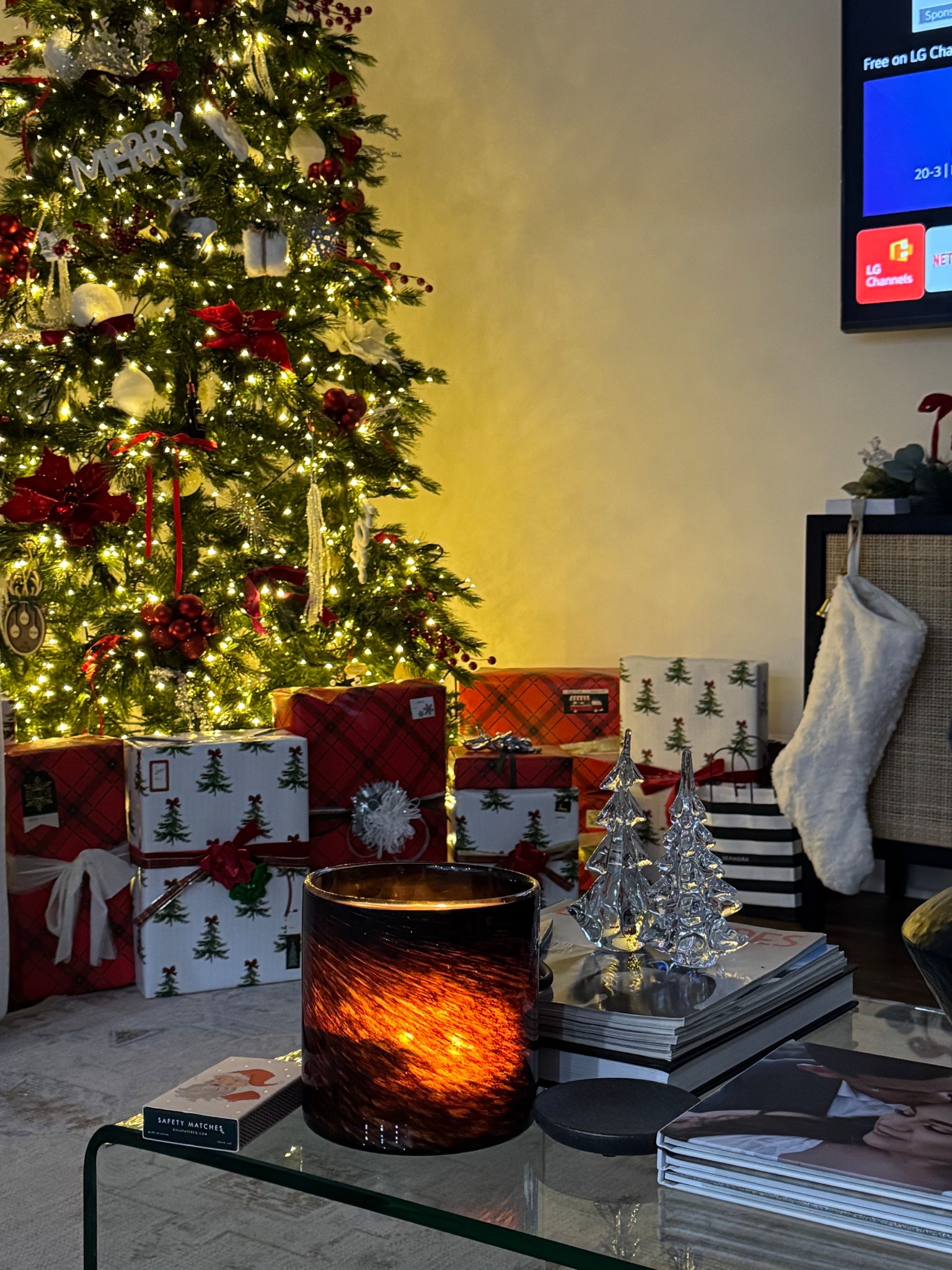 Yall loved this candle! This one was found at the TJMaxx but linked a similar one I found! 

#LTKHoliday #LTKHome #LTKSeasonal