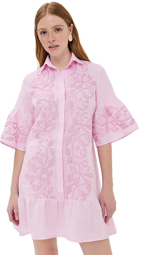 Women's Enza Embroidered Mini Dress | Amazon (US)