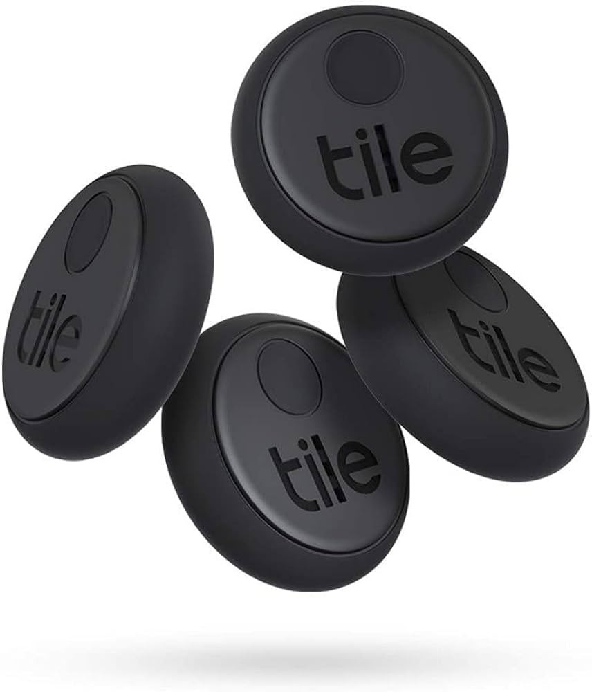 Tile Sticker (2020) 4-pack - Small, Adhesive Bluetooth Tracker, Item Locator and Finder for Remot... | Amazon (US)