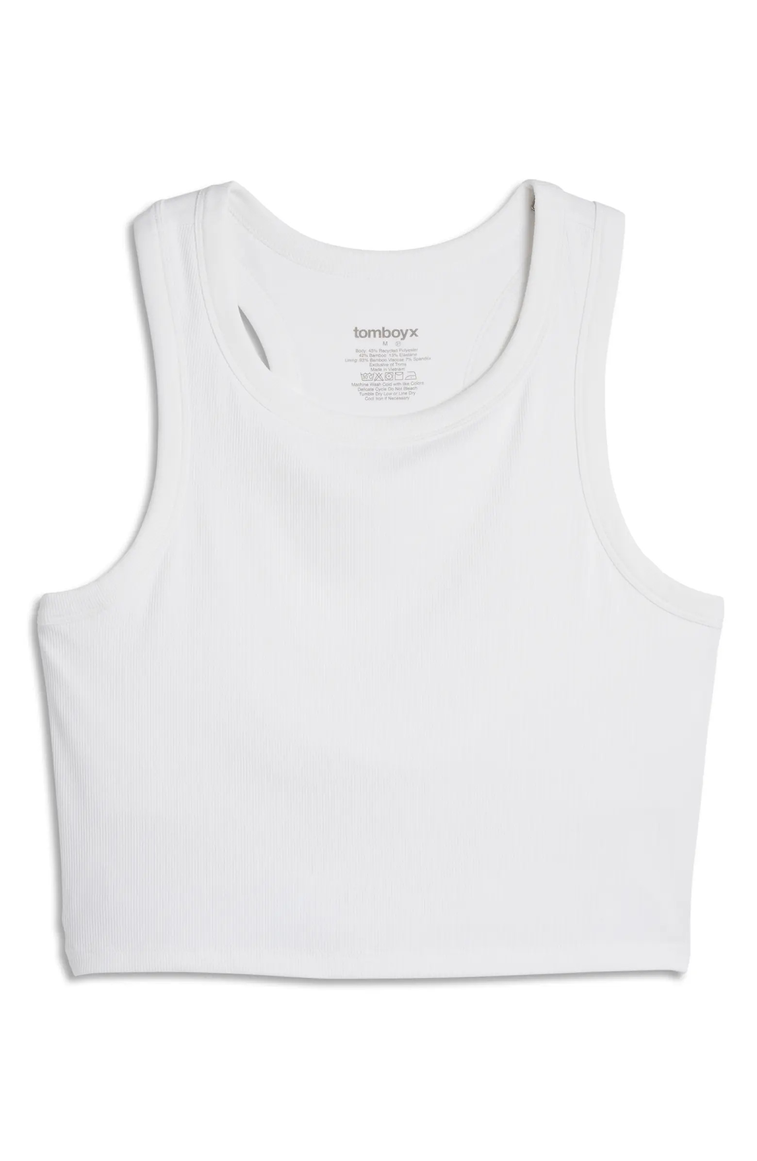 Rib Longline Sports Bra | Nordstrom