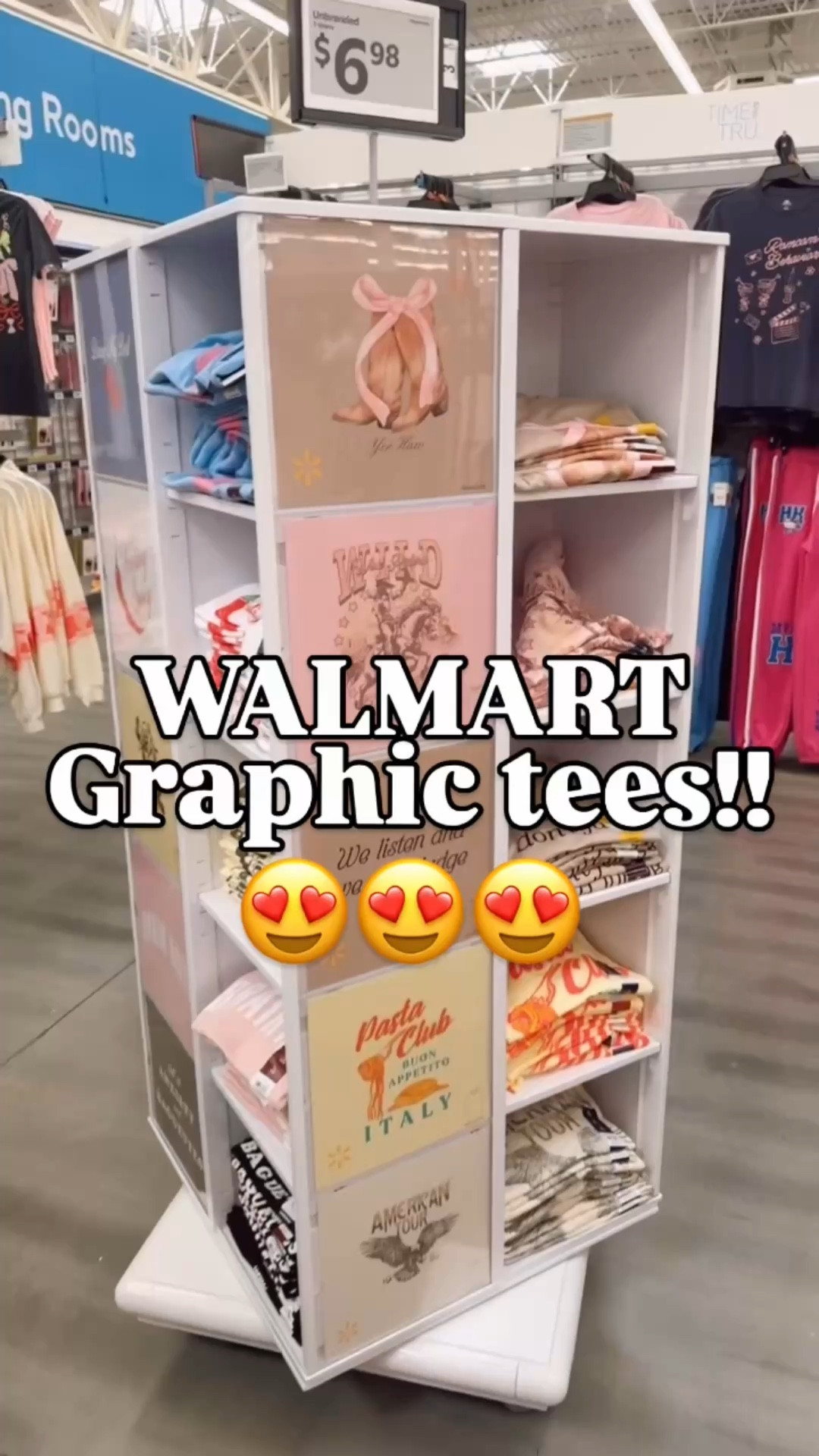 Only the cutest selection I’ve seen this season!! 😍

Walmart
T shirts

#walmartpartner #graphictee #graphicteestyle #newarrivals #springstyle 