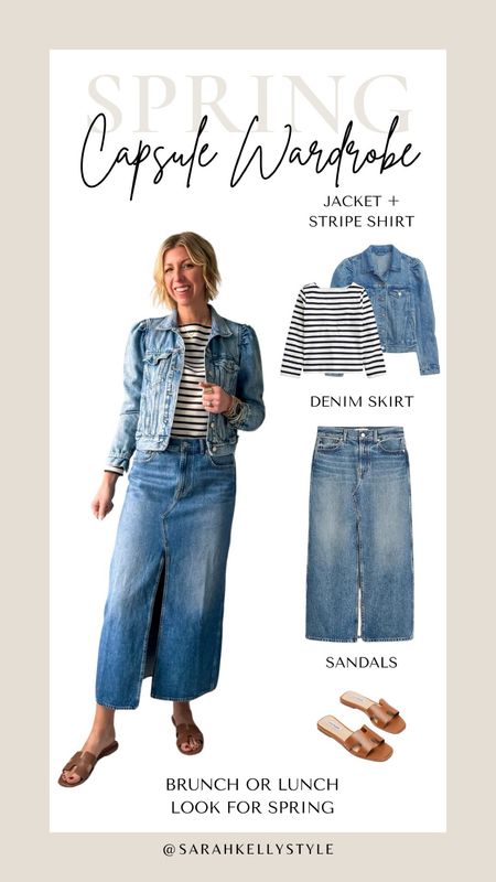 Outfit inspiration for spring from my Spring Capsule Wardrobe! Look for brunch or lunch 

#LTKstyletip #LTKSeasonal #LTKover40