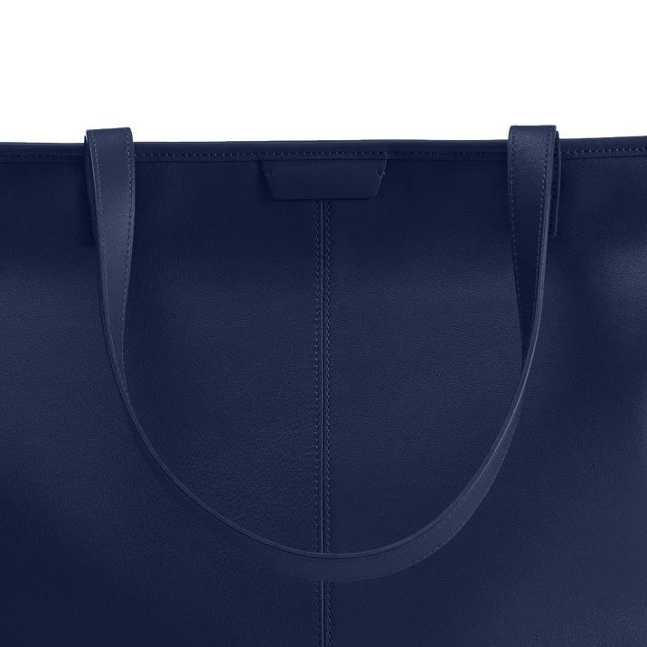 Large Zippered Downtown Tote | Leatherology