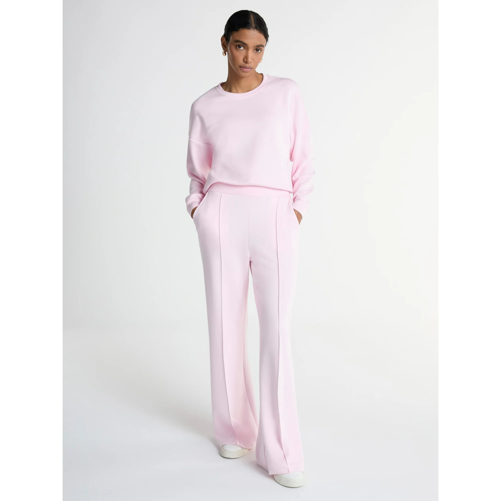 Scoop Women's and Women's Plus Ultimate ScubaKnit Seamed Trouser Pants, Sizes XS-4X | Walmart (US)