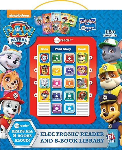 Nickelodeon Paw Patrol Chase, Skye, Marshall, and More! - Me Reader Electronic Reader and 8 Sound... | Amazon (US)