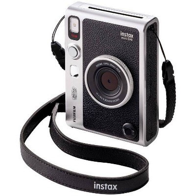 Instax Mini Evo Instant Film Camera - Black: Self-Timer & Built-In Flash Features | Target