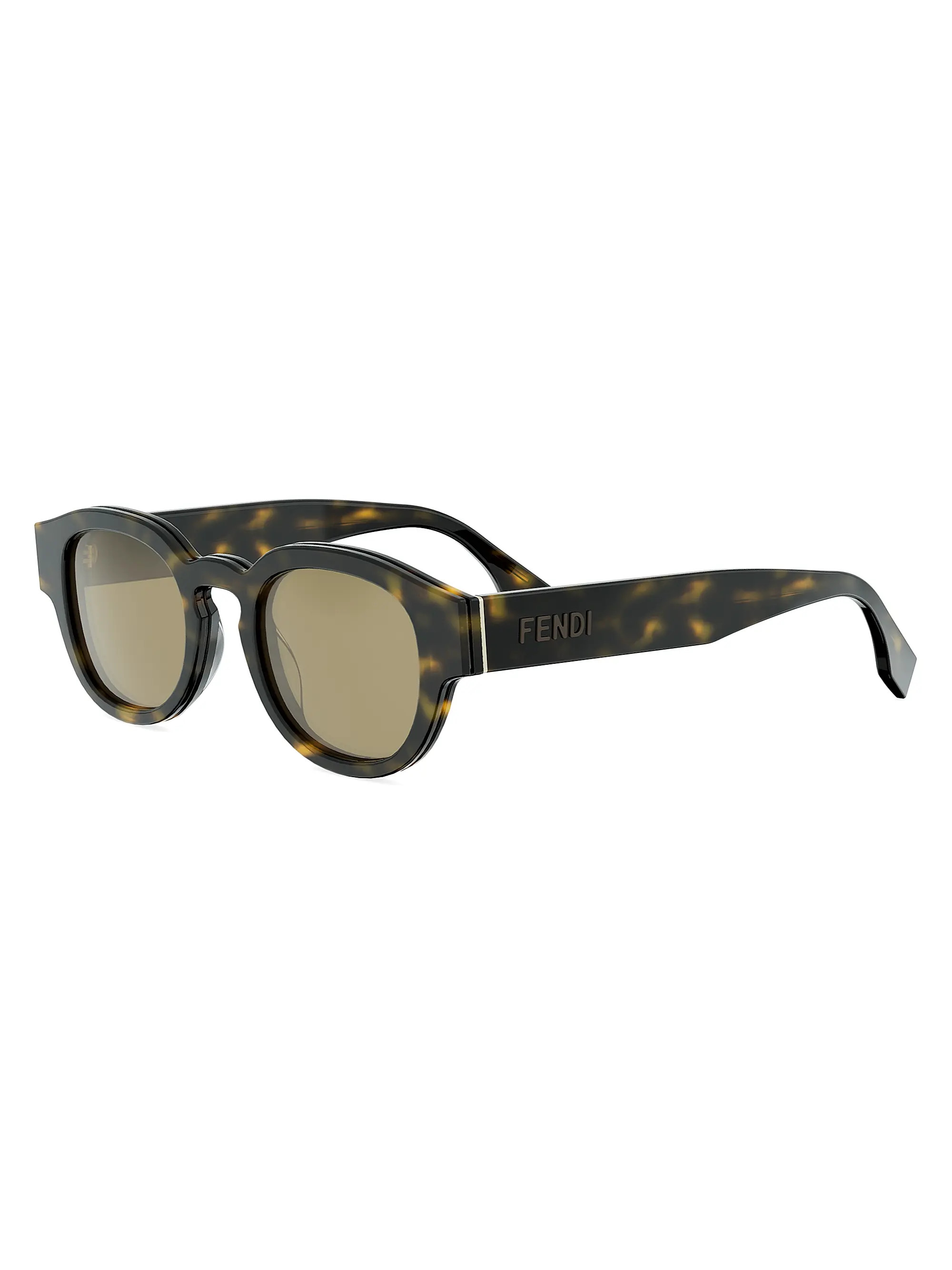 Signature 48MM Round Sunglasses | Saks Fifth Avenue