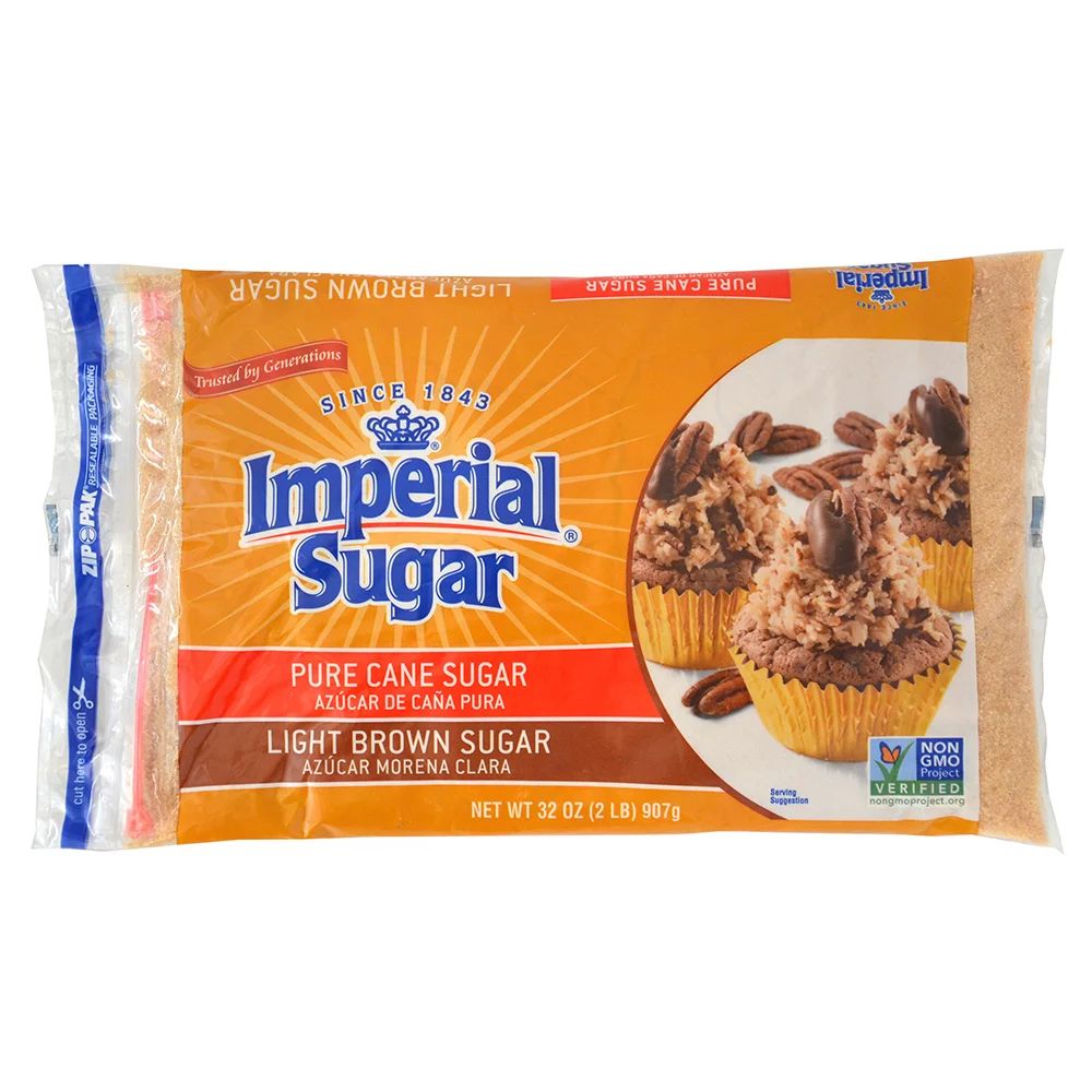 Imperial Sugar Light Brown Sugar, 32 oz | Walmart (US)