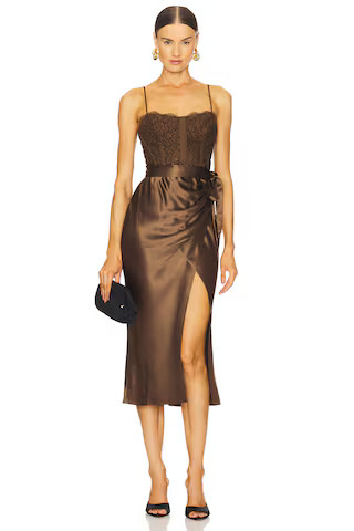 CAMI NYC Tricia Dress in Chicory from Revolve.com | Revolve Clothing (Global)