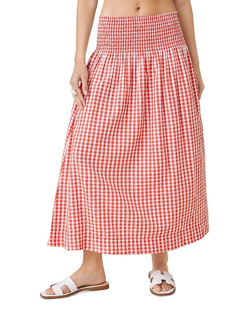 Splendid Gigi Gingham Midi Skirt | Bloomingdale's (US)