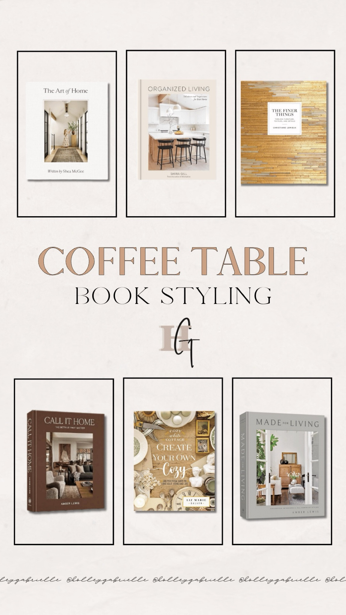 Been in full home decor revamp mode!! Loving the coffee table book updates!🍂🤎✨ 

coffee table books / home edit / home style / home decor / home finds / decor under 50 / Holley Gabrielle 

#LTKHome #LTKStyleTip #LTKFindsUnder100