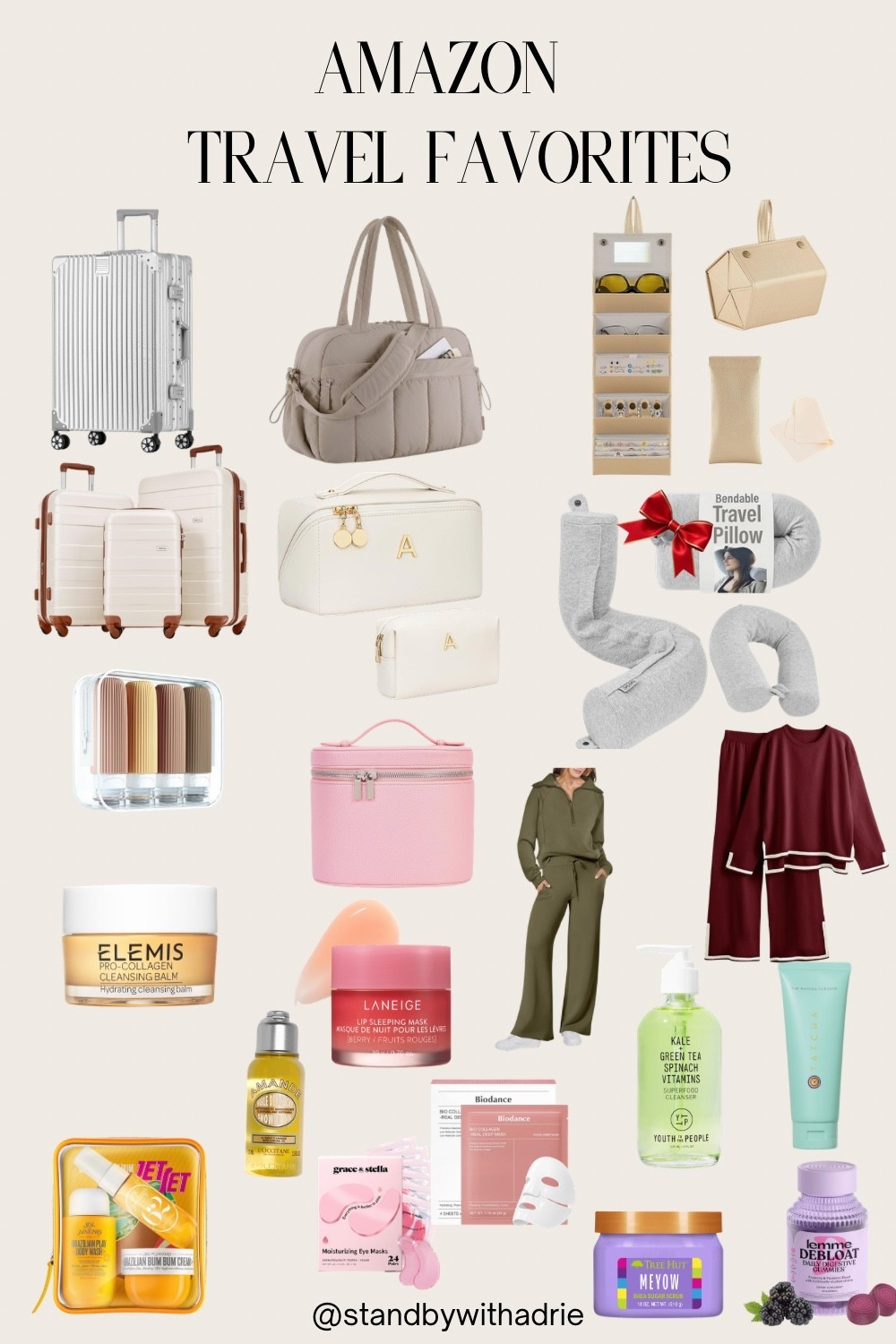 Amazon must has travel , travel gifts, women gifts, Amazon gifts, Amazon sale, Christmas wishlist , Christmas gifts , girl gifts 

#LTKCyberWeek #LTKGiftGuide #LTKHoliday