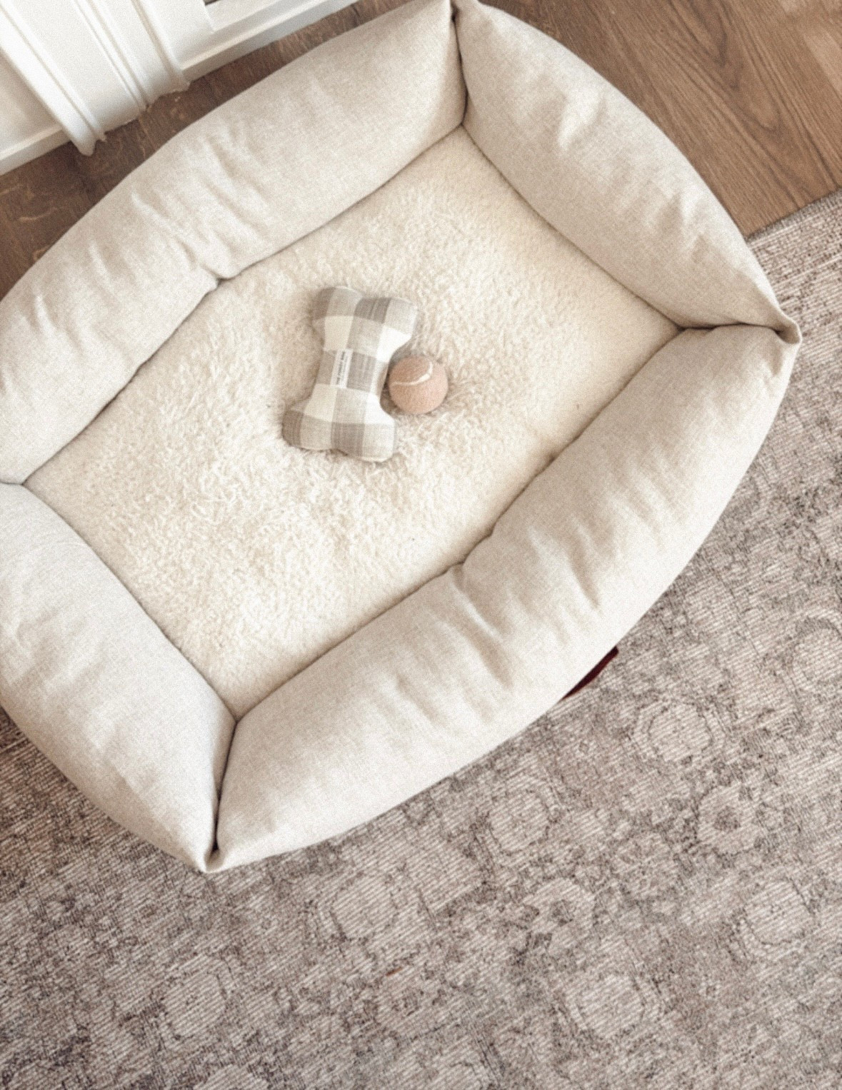 Cute neutral dog bed from Target. Beau loves it! Comes in 3 sizes. Mine it the large. 

#LTKFindsUnder50 #LTKPets #LTKHome