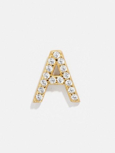 Alpha 18K Gold Single Earring | BaubleBar (US)