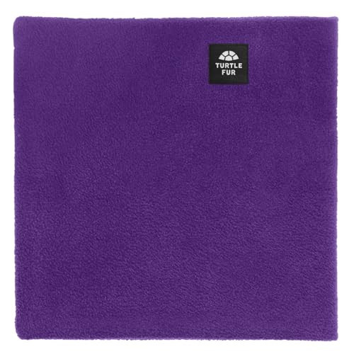 Turtle Fur Double-Layer Neck Warmer - Ultra-Soft, Stretchy Chelonia 150 Fleece Neck Gaiter Made with 100% Recycled Polyester, Royal Purple | Amazon (US)