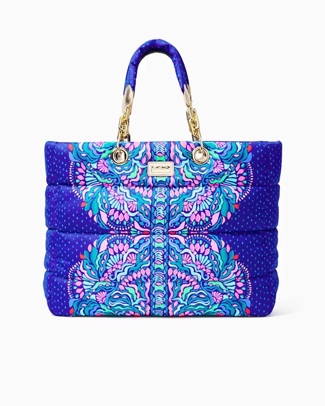 Baytown Puffer Tote | Lilly Pulitzer