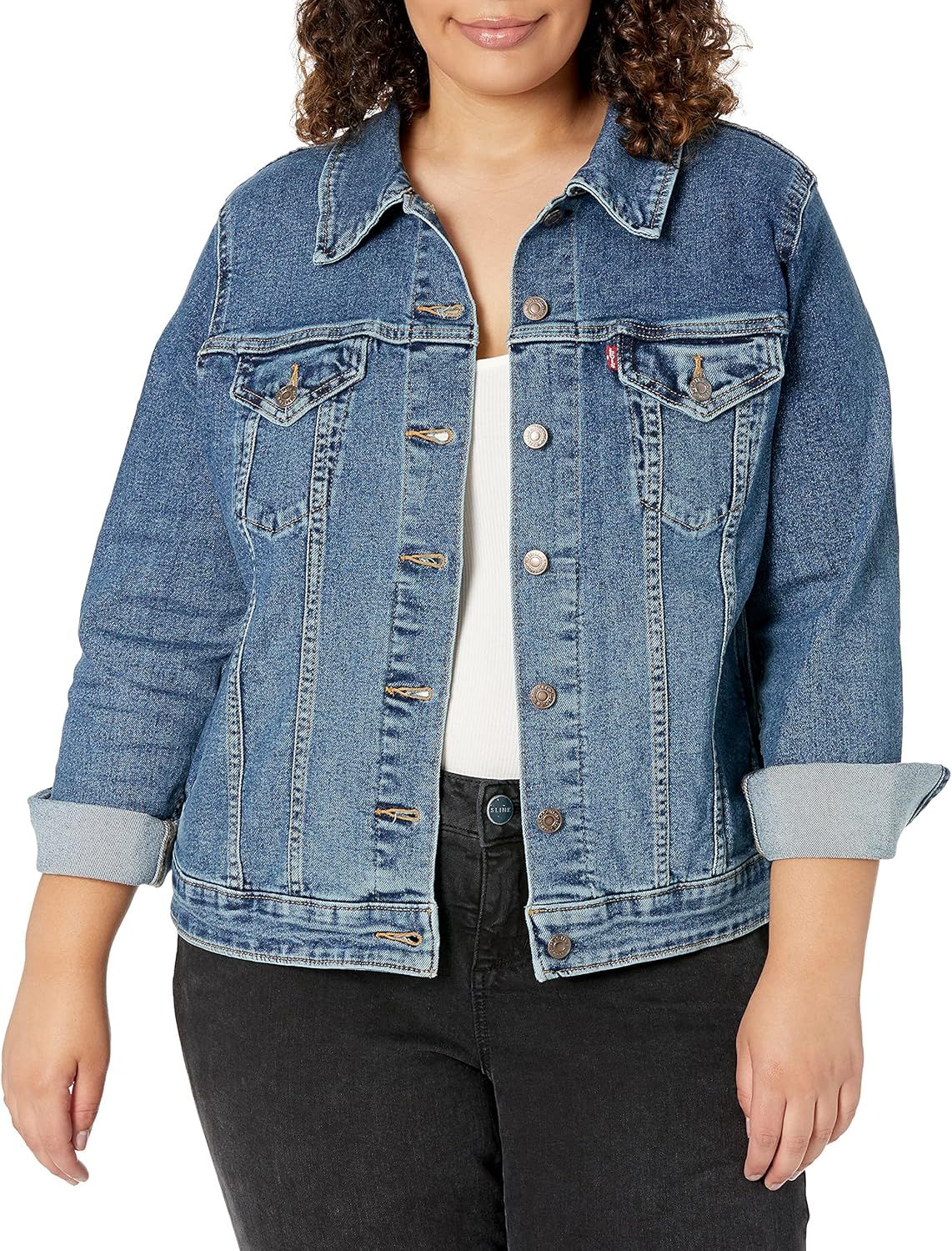 Levi's Women's Premium Original Trucker Jacket | Amazon (US)