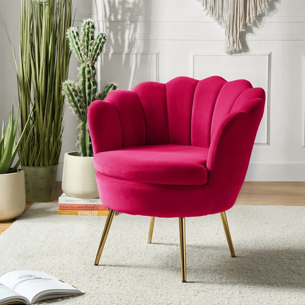 Hendrix Velvet Accent Chair | Wayfair North America