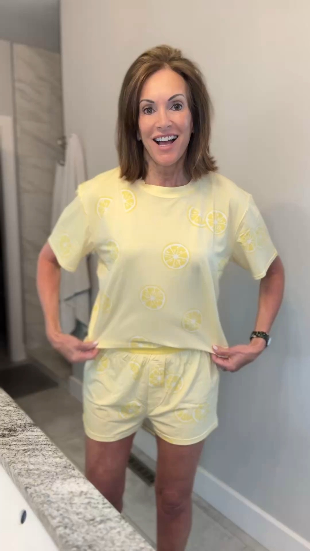 Bamboo pajamas! 
Size medium 
Code : CE-Blessing 

#LTKTravel #LTKMidsize