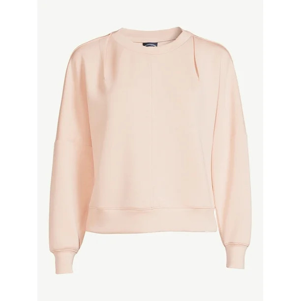 Scoop Women's Seamed Sweatshirt - Walmart.com | Walmart (US)