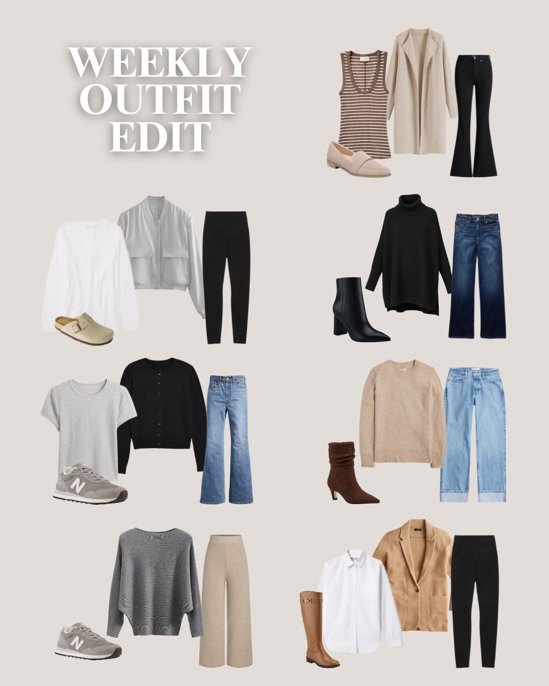 Week 7 outfits preview