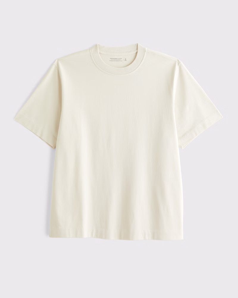 Men's Premium Heavyweight 2.0 Tee | Men's Tops | Abercrombie.com | Abercrombie & Fitch (US)