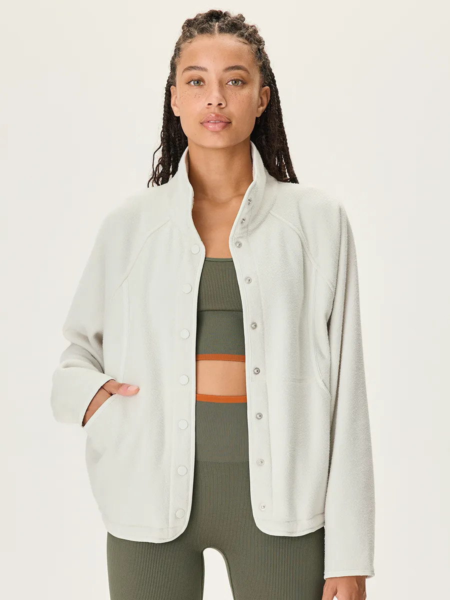 RecFleece Snap JacketA Heart | Outdoor Voices