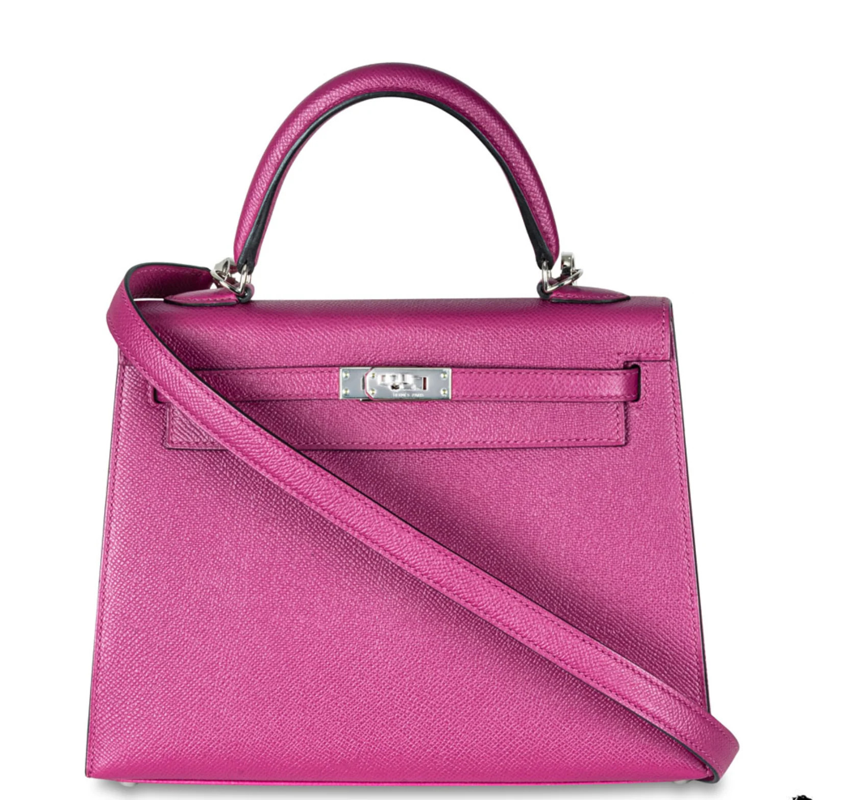 Hermés Rose Pourpre Epsom Leather 25cm Kelly | Italist.com US