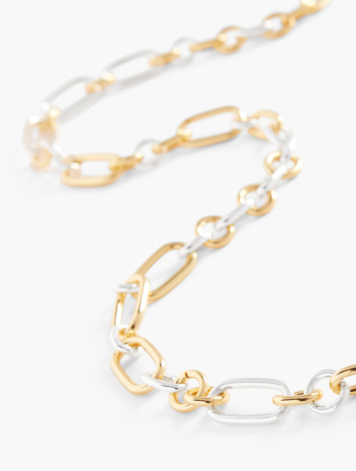 Mixed Links Chain Necklace | Talbots
