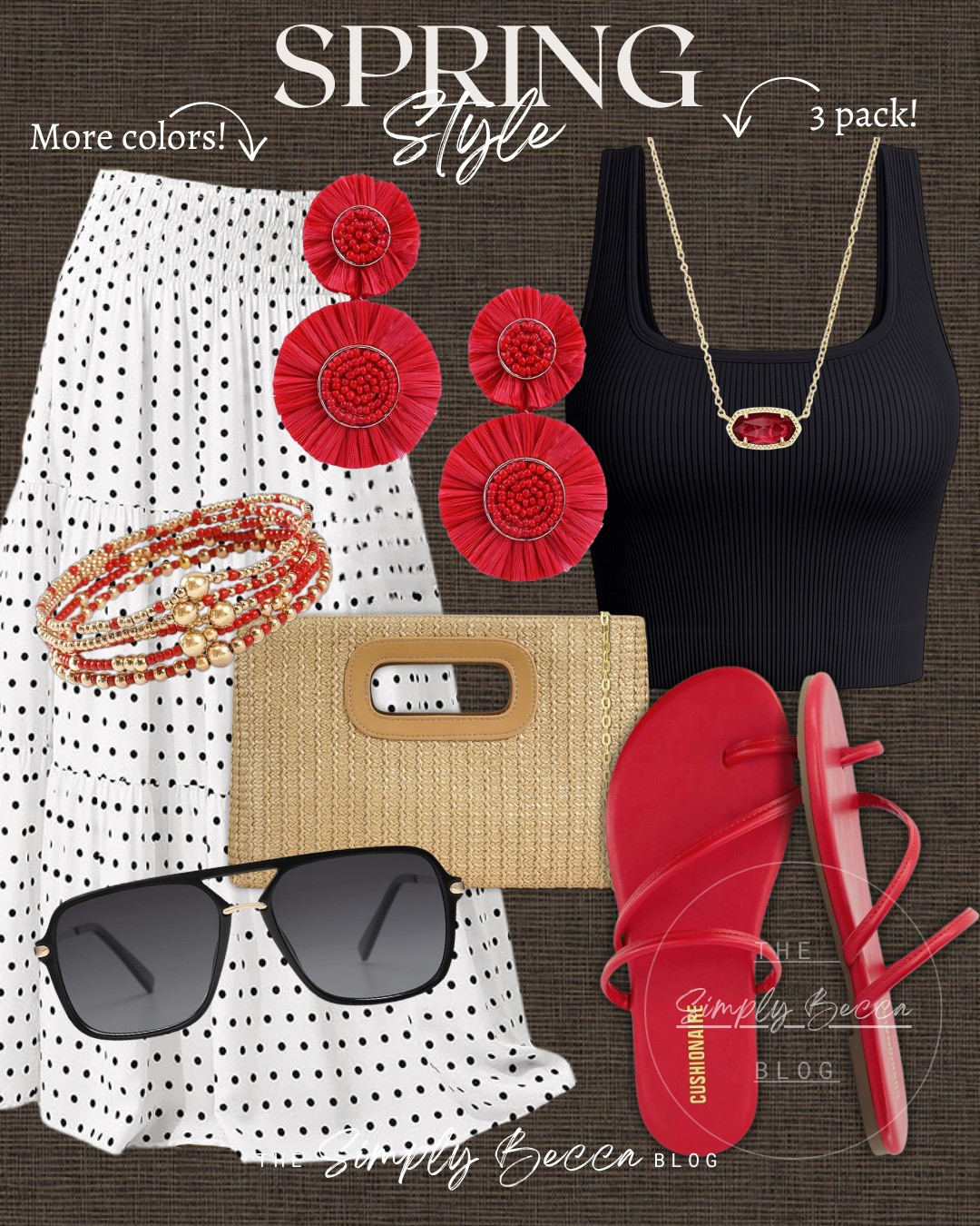 Umm, a polka dot skirt?! 😍 Sooo cute! 

@amazon 

 #amazonfashion #ltkwomens #springoutfits2026 #springstyle #polkadots #red #LTKootd #LTKmomlife #LTKSeasonal