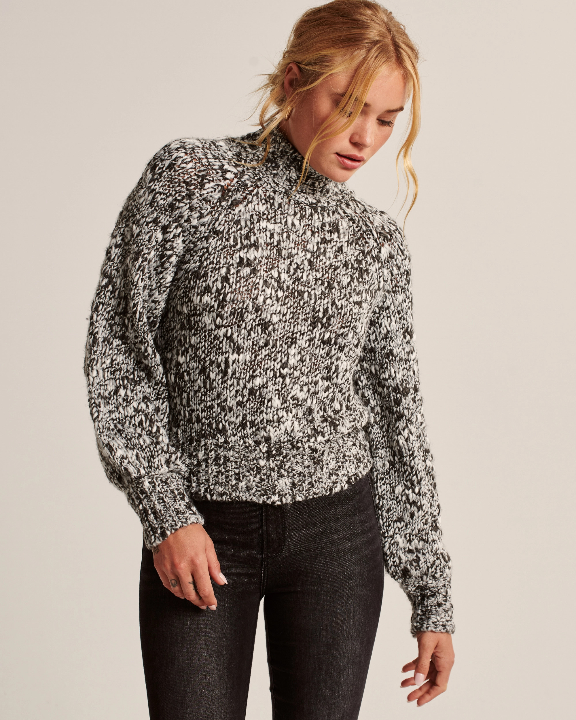 Cozy Mockneck Sweater | Abercrombie & Fitch (US)