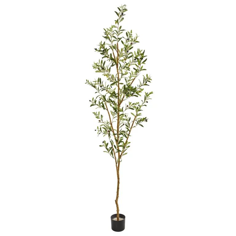 Nearly Natural 82" Olive Artificial Tree, Green - Walmart.com | Walmart (US)