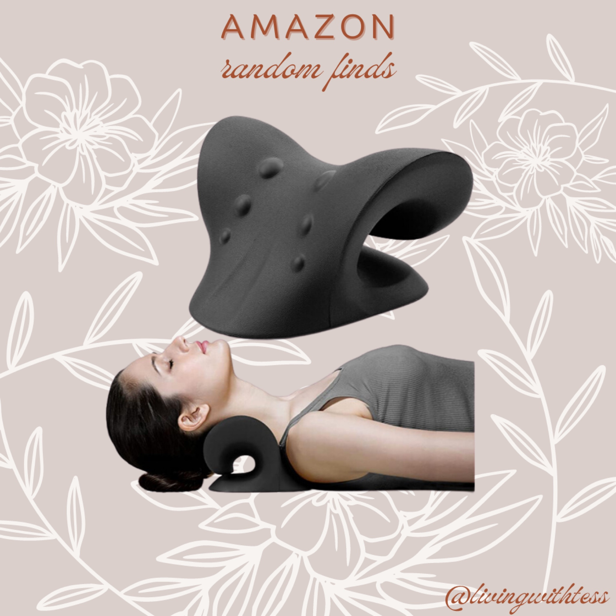 This random find sounds so relaxing. My chiropractor has me put a rolled towel under my neck when I start to get headaches, so this sounds like heaven  

#LTKFind #LTKunder50 #LTKhome